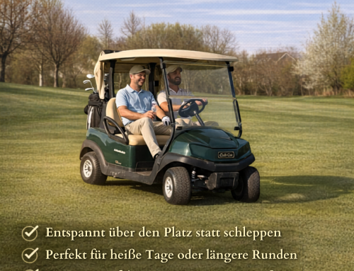 Mehr Komfort für deine Golfrunde