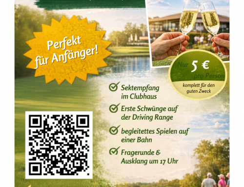 Noch nie Golf gespielt? DAS ist deine Chance!