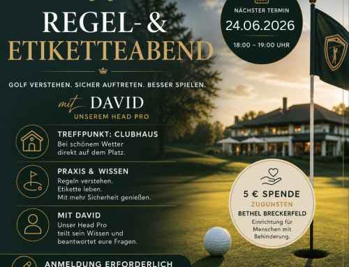 ❌ Du traust dich noch nicht auf den Golfplatz, weil du Angst hast, etwas „falsch“ zu machen?